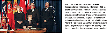 Od 17 lat jesteśmy w NATO